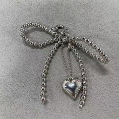 Sweet Pearl Bow Key Chain Accessories