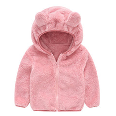 Girls faux fur winter jacket