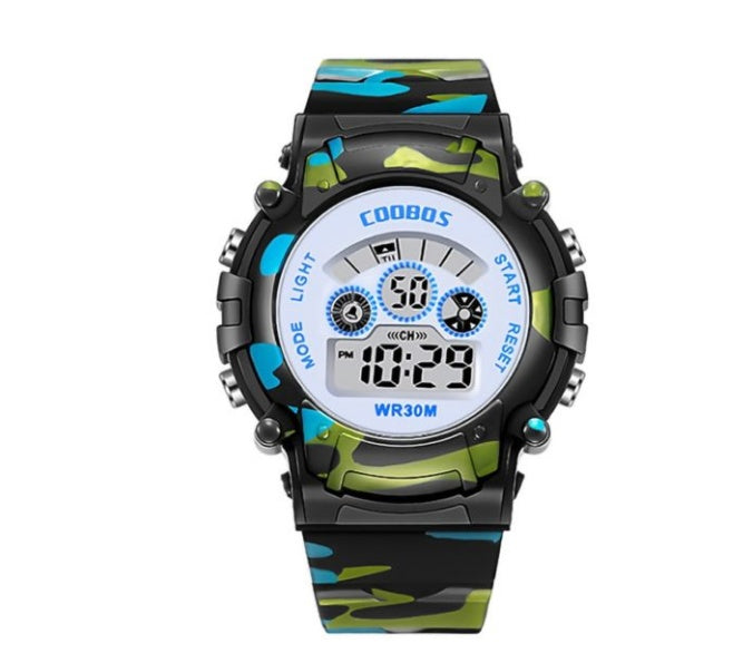 Student Sports Waterproof Children  Electronic Watch