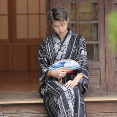 Japanese Kimono Male Traditional Samurai Gentleman