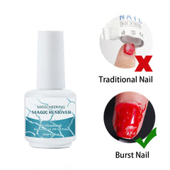 Nail remover burst nail remover supplies