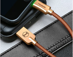 Intelligent Power-off Aluminum Alloy Braided Fast Charging Line