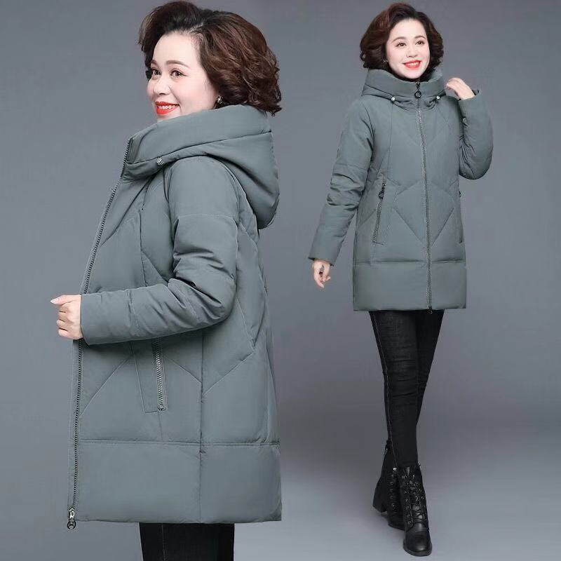 Middle-aged And Elderly Women's Cotton-padded Coat