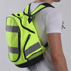 Double Shoulder Night Reflective Backpack, Fashion Outdoor