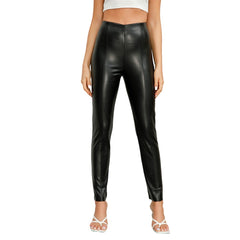 Women's Punk Tight Fleece-lined Pants