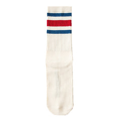 Men's Striped Mid-calf Length Sports Cotton Socks