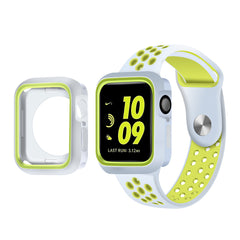 Suitable For Watch Two-color Silicone TPU Protective Case I Watch34567 Generation