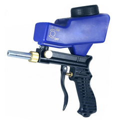 Portable gravity sandblasting gun pneumatic sandblasting set small rust sandblasting device sand blasting machine