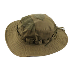 Camouflage Hat Tactical Army Fan Field Round Edge Fishing Sun Hat