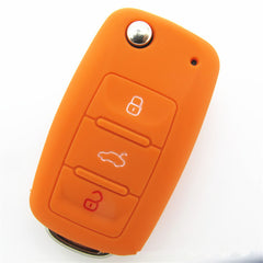 Silicone car key case