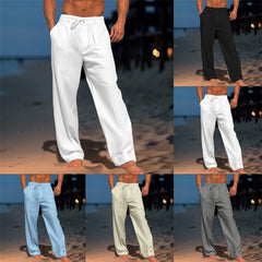 Men's Linen Trousers Are Comfortable And Breathable