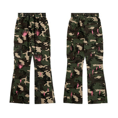 High Street Leisure Cargo Camouflage Pants Male