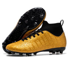 Football Men's High-top Foot Sock Training Shoes