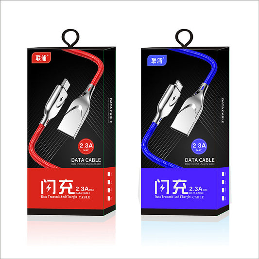 Zinc alloy data cable