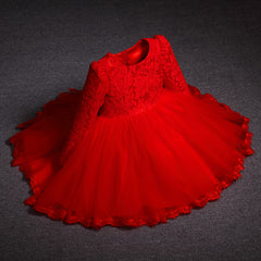 Lace princess dress girls summer dress