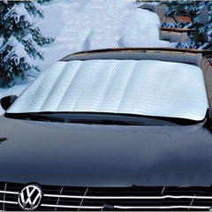 150 X 70cm Car Sunshade Front Windshield Snow Frost Sunscreen Insulation Front And Rear Sun Anti-Snow Block