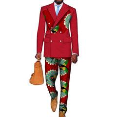 African National Costume Men's Suit Set