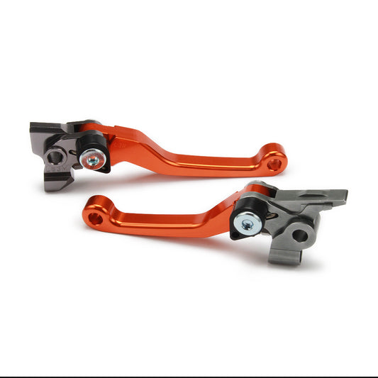 Motorcycle modified horn brake lever