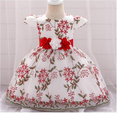 summer children's clothing new baby birthday party wedding dress skirt girls fluffy dress