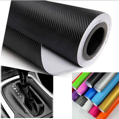 3D Stereo Carbon Fiber Stickers Car Body Interior And Exterior Decoration Change Decoration