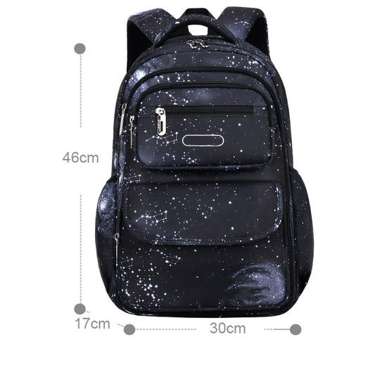 New Schoolbag For Primary School Students Male Side Refrigerator Open Large Capacity Children's Bags Grade