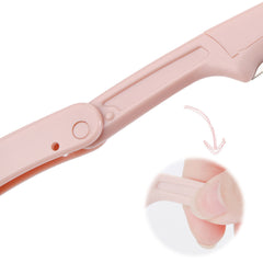 Three-color Foldable Eyebrow Trimmer  With Net Beauty Supplies