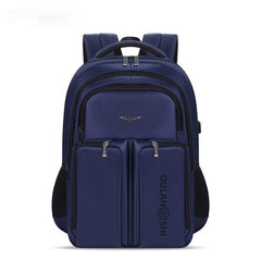 Double-layer Large Capacity Backpack Nylon Stitching