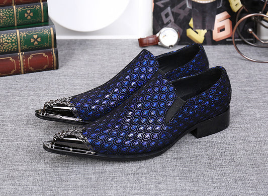 Trendy Leather Shoes Men's Fashion Shoes Brogue Men's Shoes