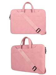 Laptop Bag Portable Shoulder Frosted PU