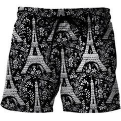 3D Digital Printing Plus Size Shorts Men