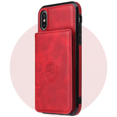 Card wallet leather case phone case