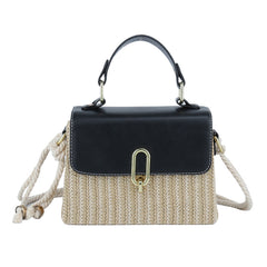 Handbag Western Style One-shoulder Versatile Woven Bag