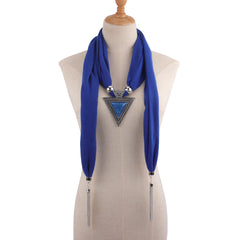 European And American Fashion Jewelry Necklace Scarf Female Resin Alloy