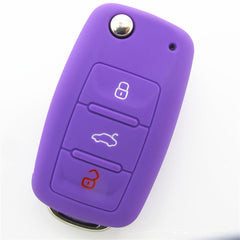 Silicone car key case