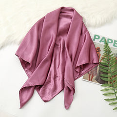 Summer Thin Women's Solid Color Large Kerchief 90 Colors