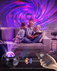 APP Starry Sky Projector Music Small Night Lamp