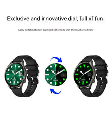 KT60 Smart Watch 139 HD Round Screen Bluetooth Calling Offline Payment Voice Assistant Waterproof Sports Bracelet