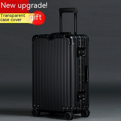 Aluminum Magnesium Alloy Luggage Large Capacity Trolley Case