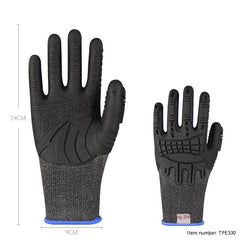 TPE Impregnated Rubber Soft And Breathable Gloves