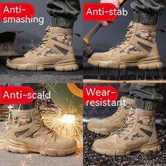 Insulated 10kV Light Sole Anti Smashing And Anti Piercing Labor Protection Shoes