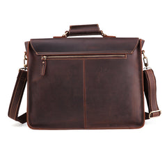 Genuine Leather Men's Business Briefcase