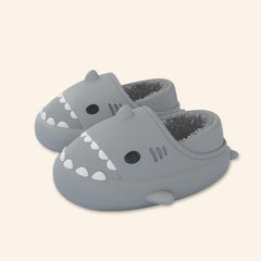 Three-dimensional Cartoon Shark Children Eva Slippers