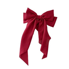 Bow Ribbon Hairpin Simple Retro Fabric