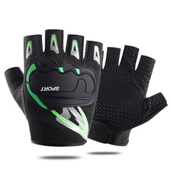 Outdoor Sports Breathable Non-slip Long Finger Half Finger Touch Screen Riding Gloves