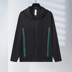 Fashion Zipper Hooded Sportswear Men's Quick-drying Thin Spring And Autumn