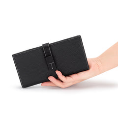 European And American Pull-belt Long Lady's Wallet