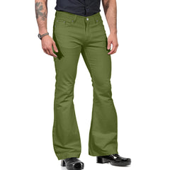 Men's Casual Foreign Trade Bell-bottom Pants