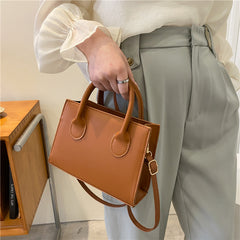 Spring New Crossbody Retro Portable Small Square Bag For Women