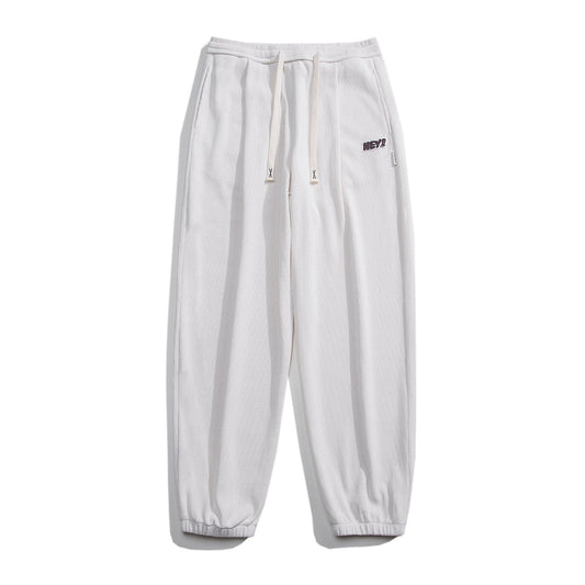 Men's Fashion Casual Straight-leg Wide Leg Track Sweatpants