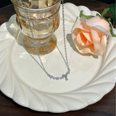 Fashion Refined Zircon XINGX Necklace Female Niche